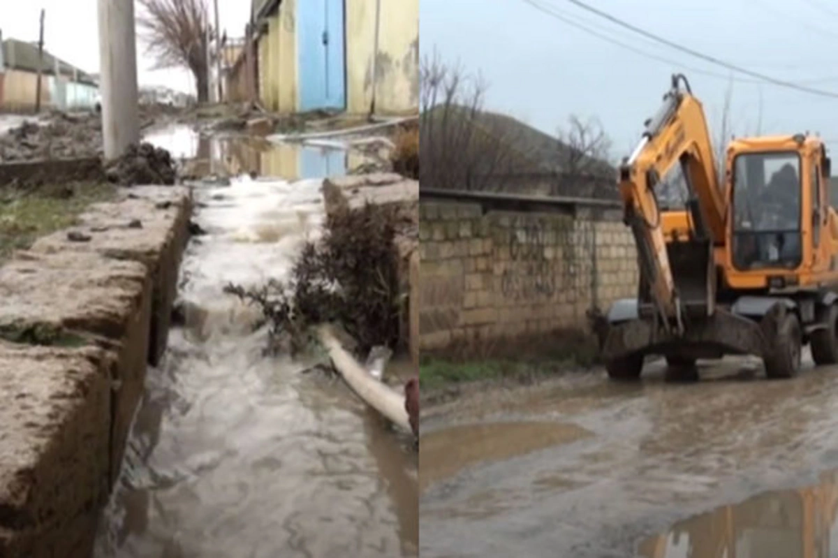 Жители билясуварского села жалуются на состояние дорог - ВИДЕО